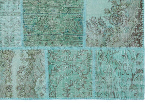 Apex Patchwork Unique Turquoise 25015 160 cm X 230 cm