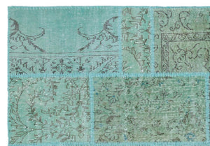 Apex Patchwork Unique Turquoise 25015 160 cm X 230 cm