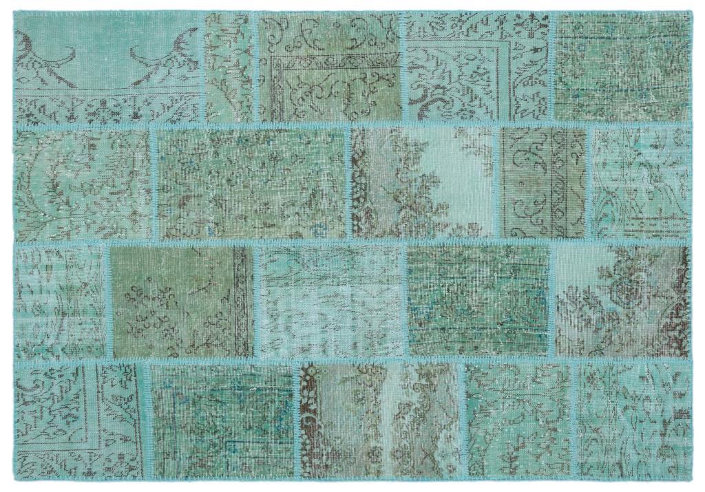 Apex Patchwork Unique Turquoise 25015 160 cm X 230 cm