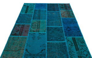 Apex Patchwork Unique Turkuaz 26368 160 cm X 230 cm