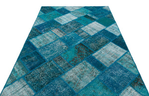 Apex Patchwork Unique Turkuaz 31251 160 cm X 230 cm