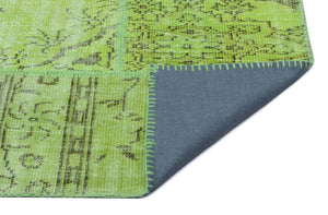 Apex Patchwork Unique Green 21963 160 cm X 230 cm