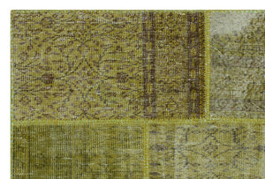 Apex Patchwork Unique Green 31104 120 cm X 180 cm