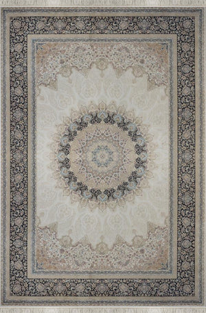 Apex Vendome Palace 5471 Lacivert Krem Makine Halısı