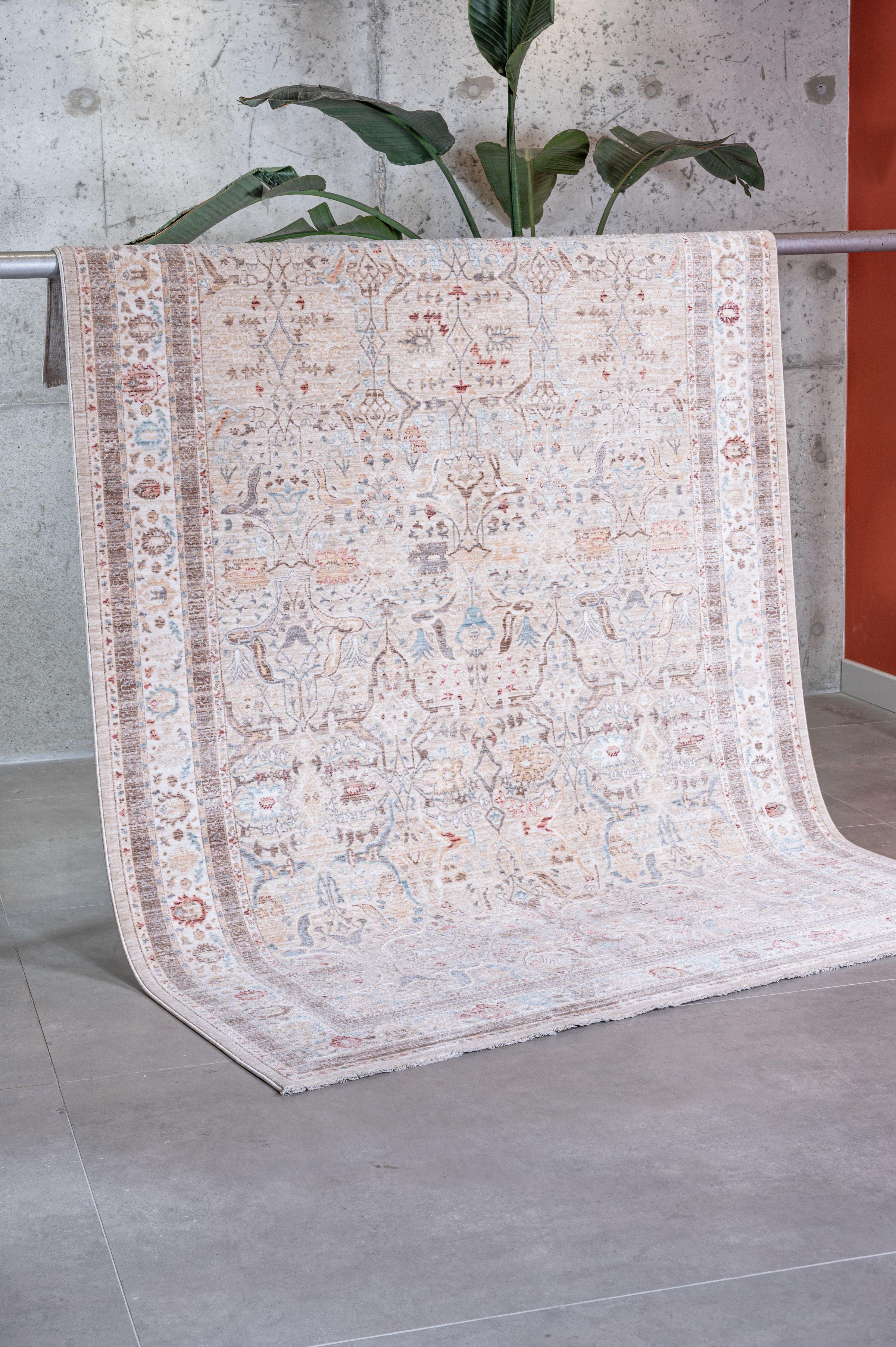 Ambiance 2931 Krem - Makine Halısı