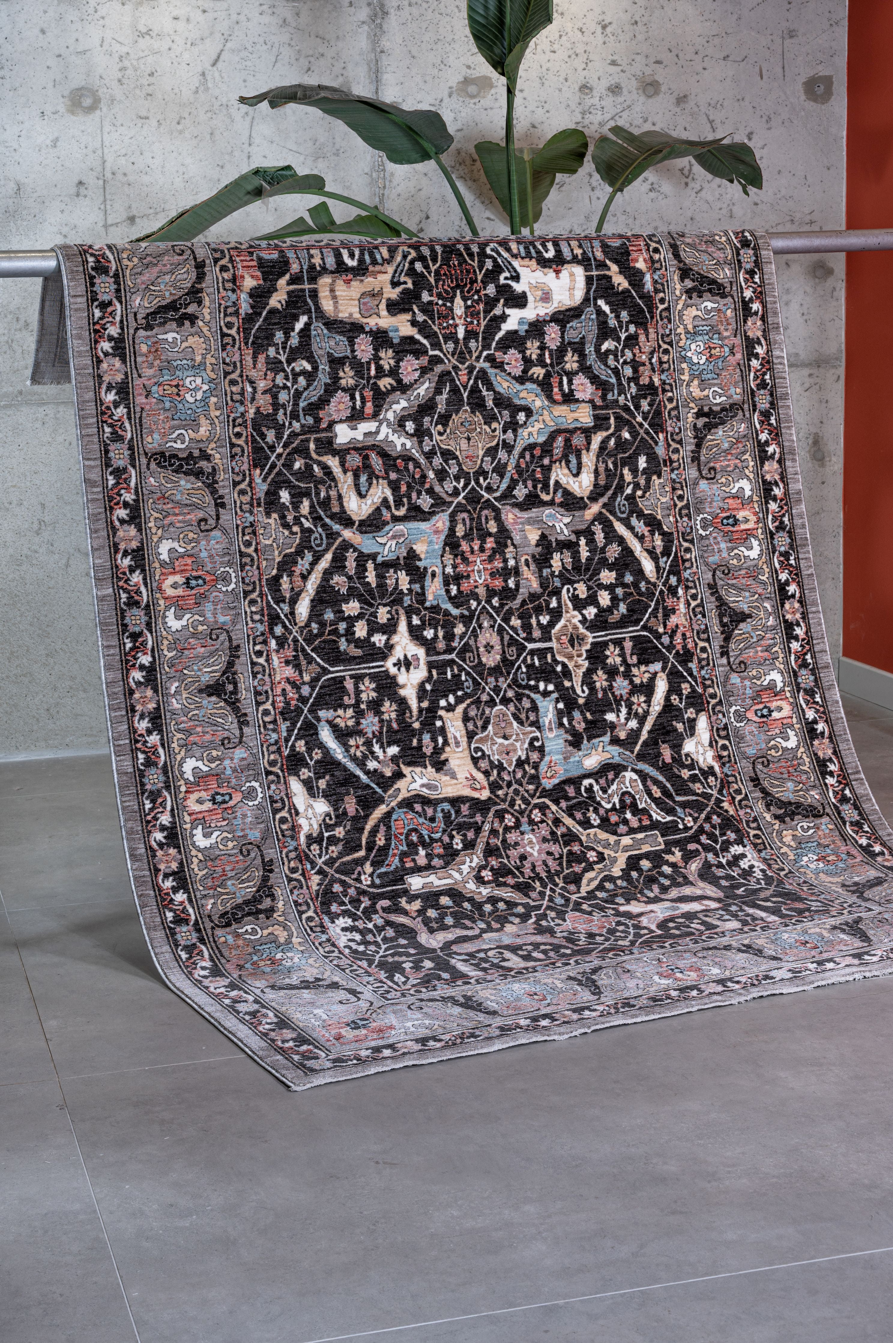 Ambiance 2971 Siyah - Makine Halısı