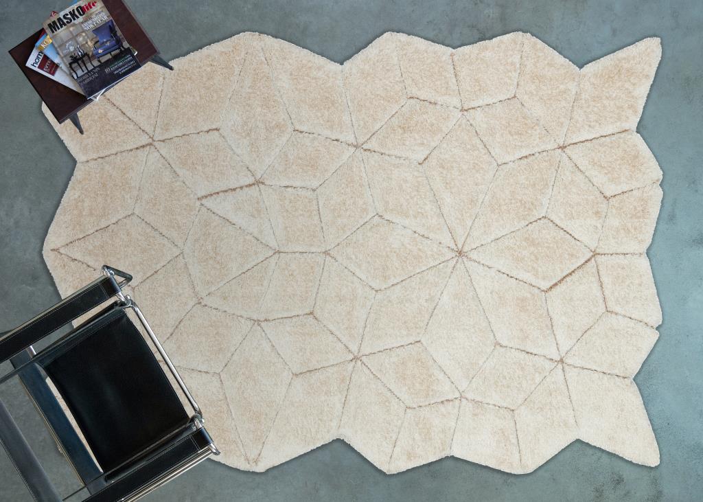 Apex Florida 5212 Krem-Vizon Makine Halısı