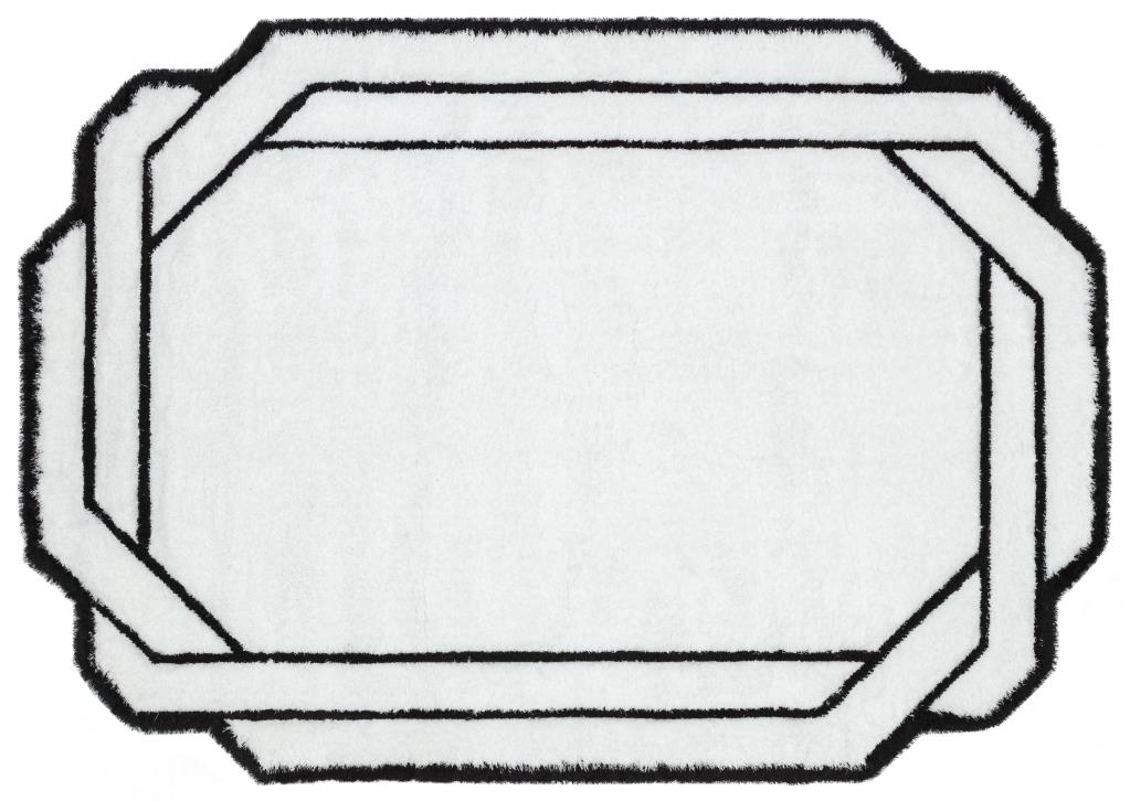 Apex Florida 5241 Siyah-Beyaz Makine Halısı