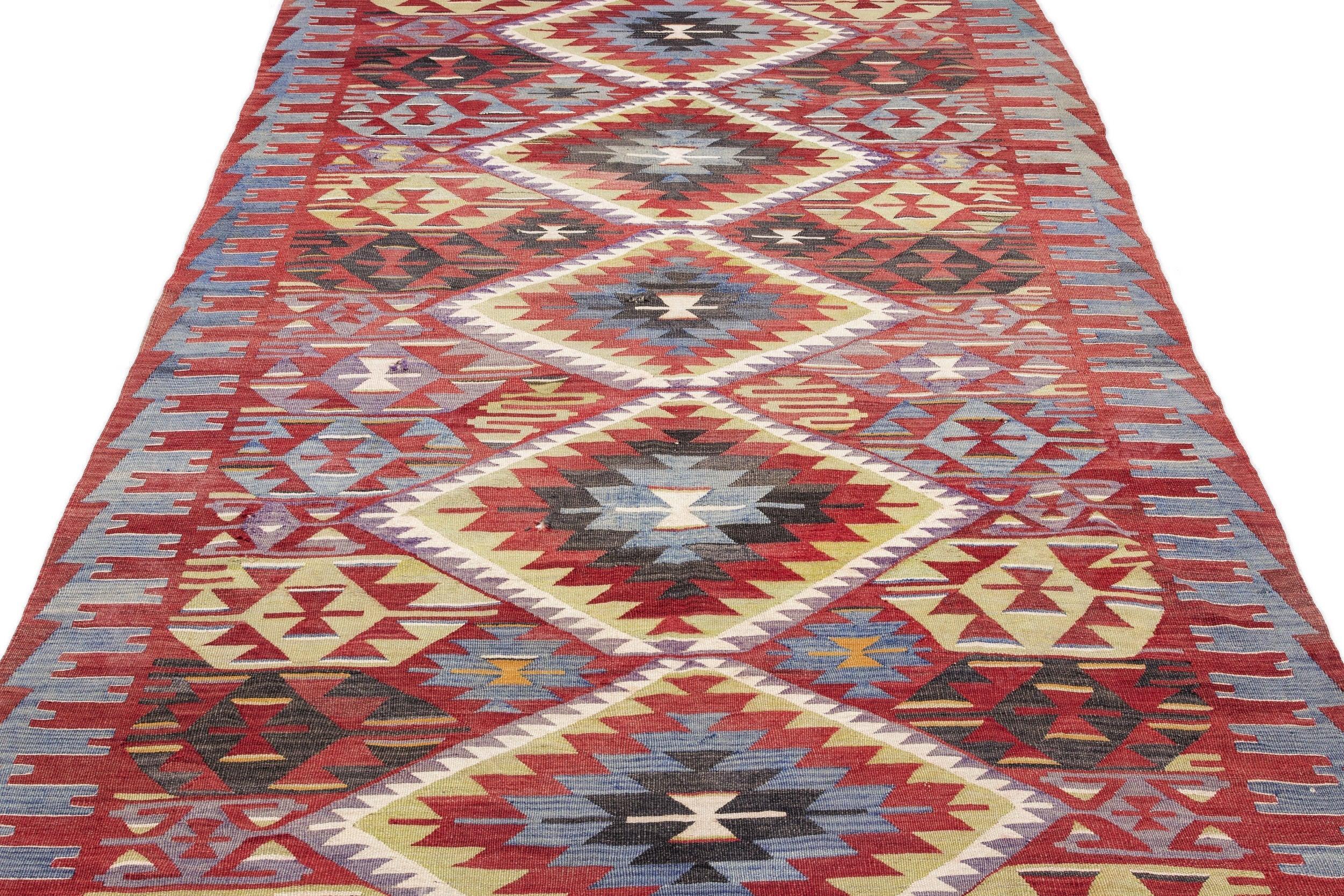 Apex Kilim Geometric 0813 170 cm X 293 cm
