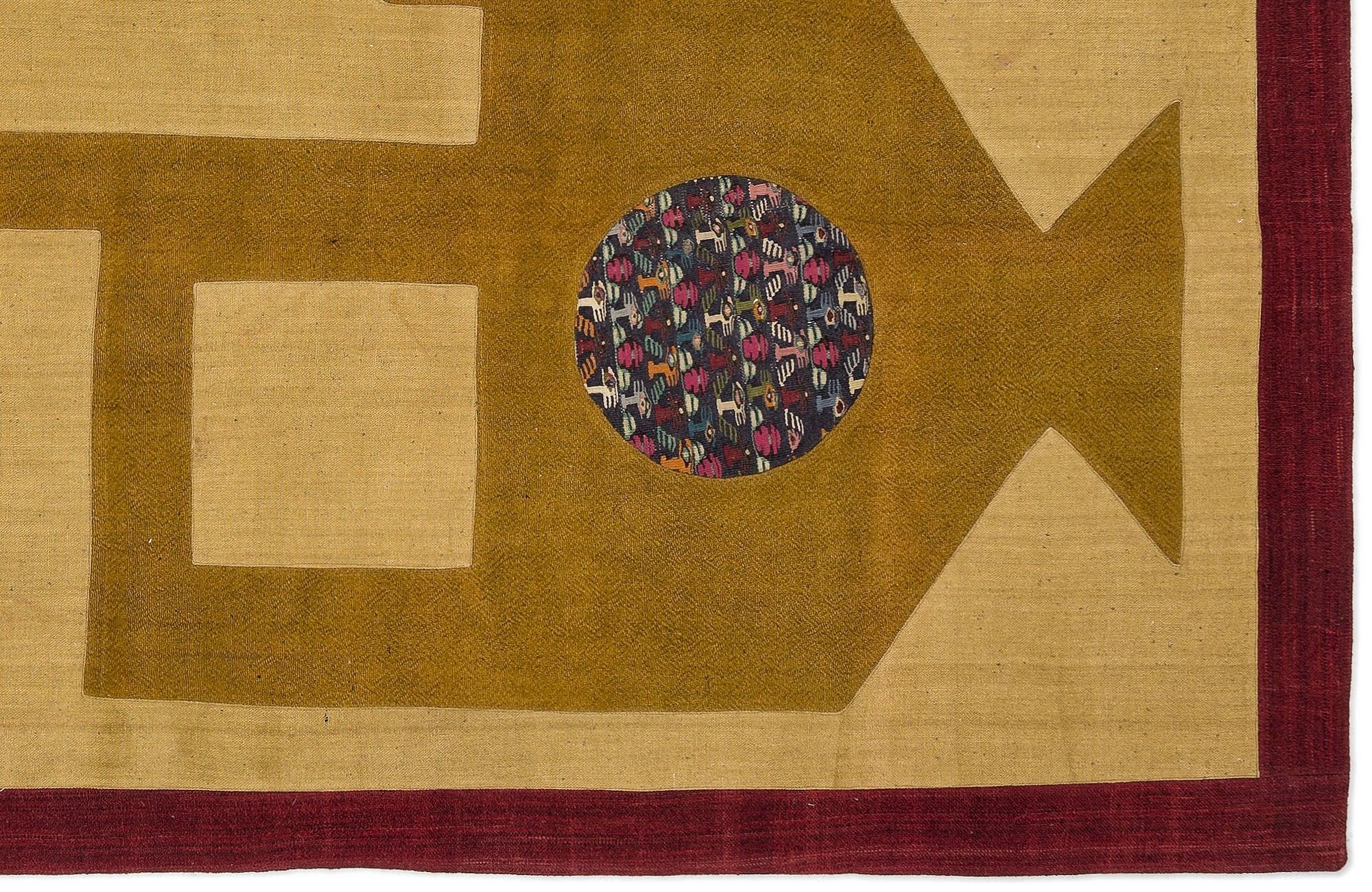 Apex Kilim Patchwork Unique Colours 0801 134 cm X 194 cm