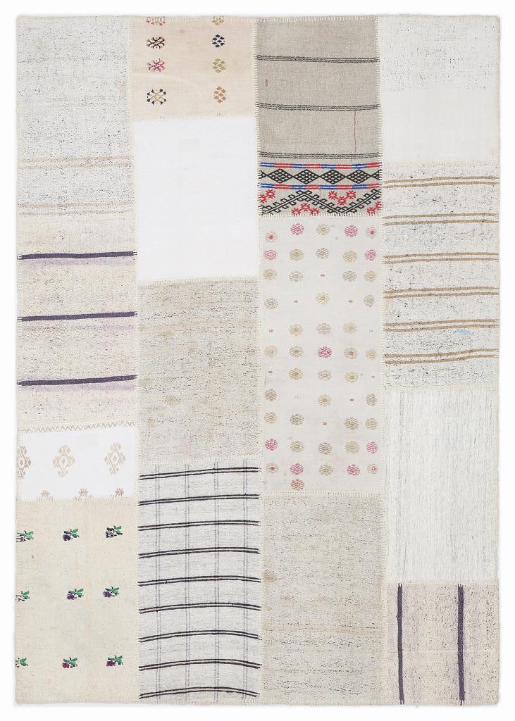 Apex Kilim Patchwork Unique Striped 1062 160 cm X 230 cm