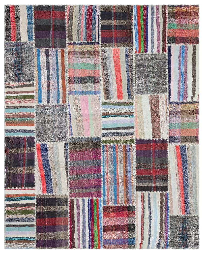 Apex Kilim Patchwork Unique Striped 29511 278 cm X 367 cm