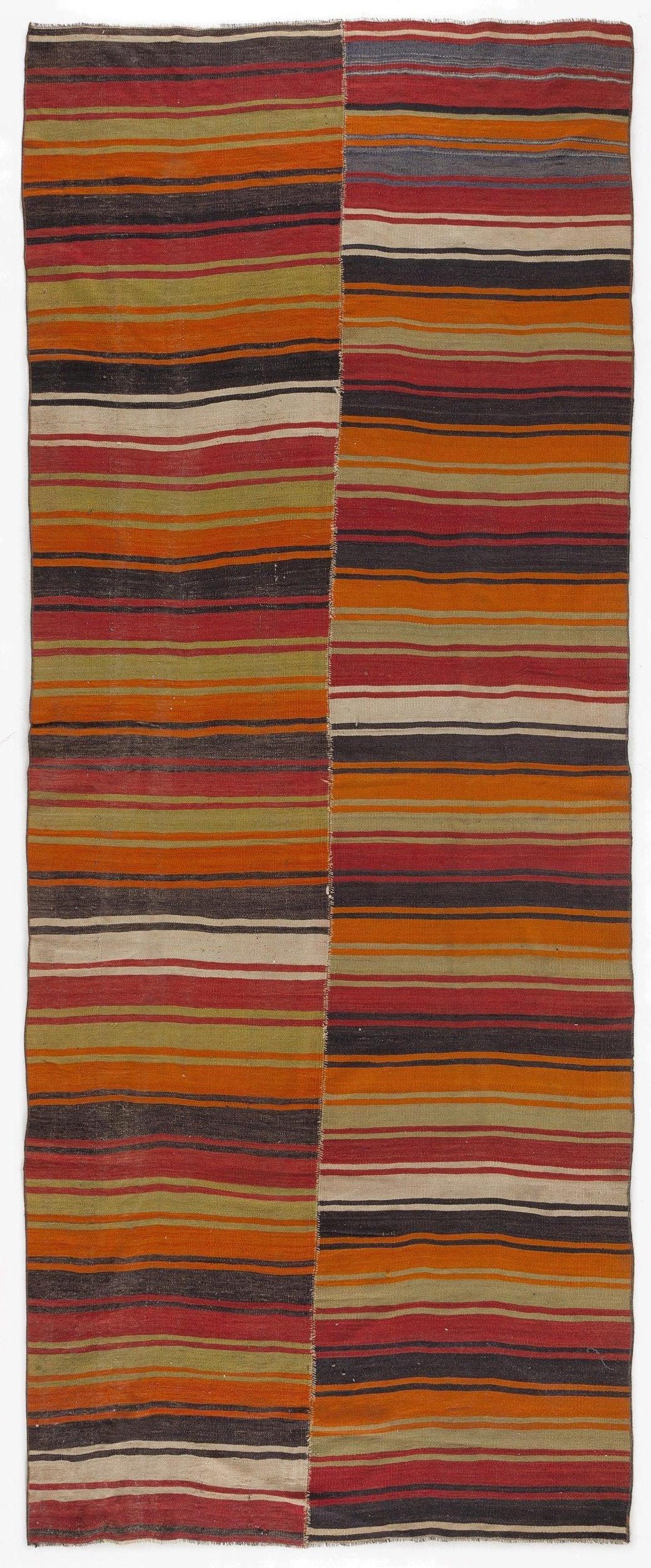 Apex Kilim Striped 0449 147 cm X 379 cm