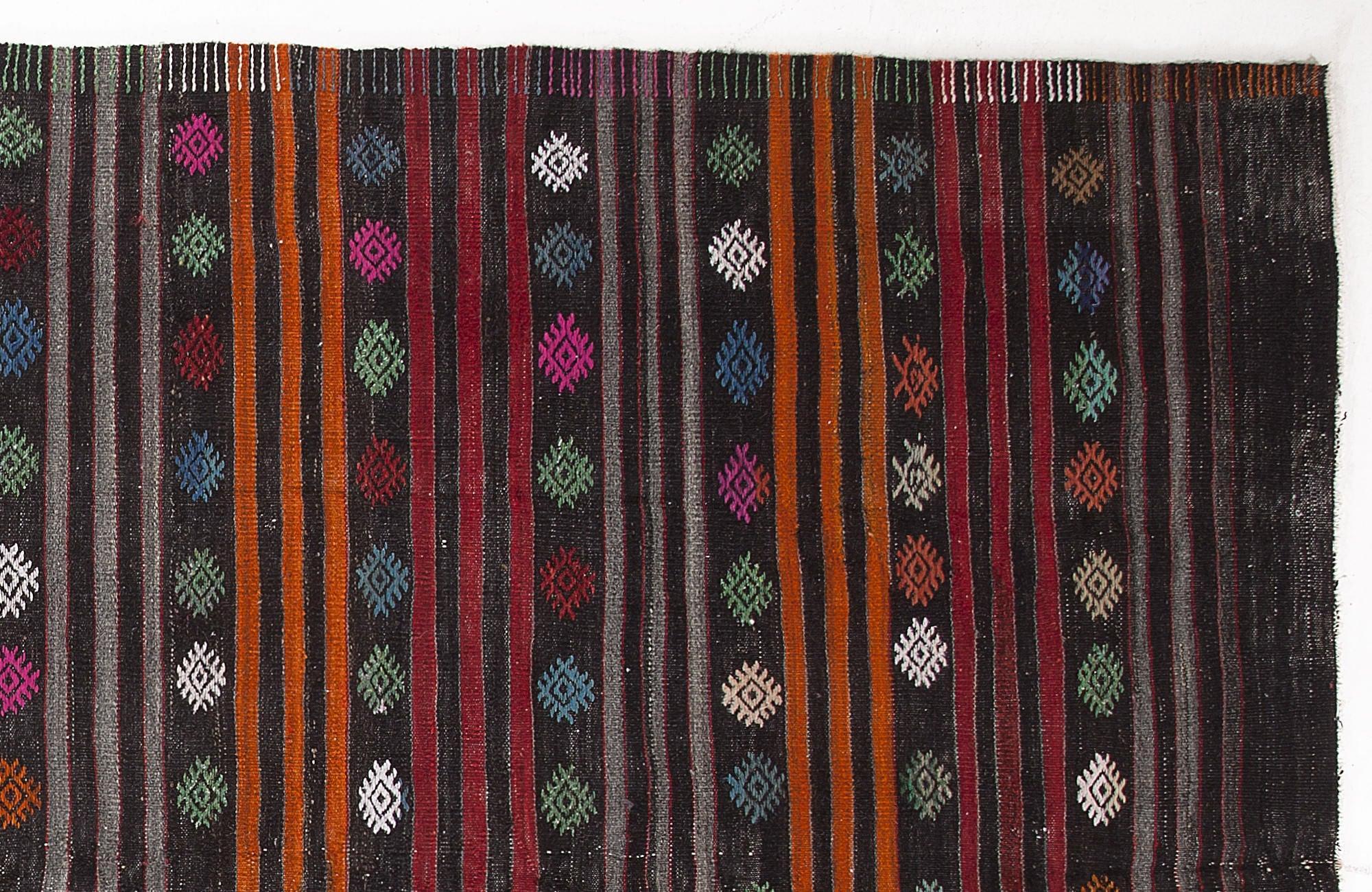 Apex Kilim Striped 0532 204 cm X 376 cm