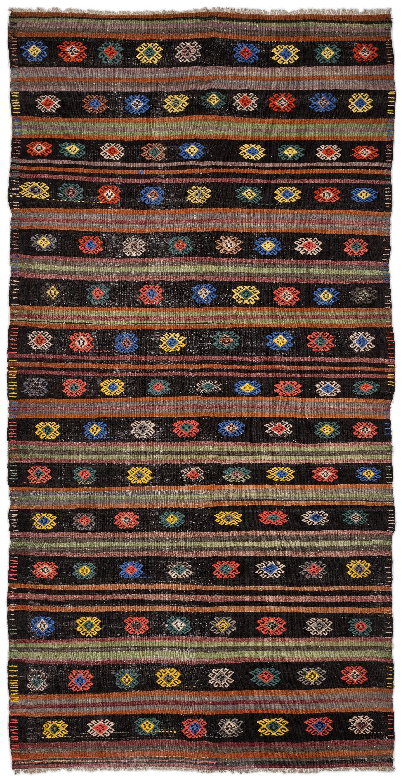 Apex Kilim Striped 0795 172 cm X 333 cm