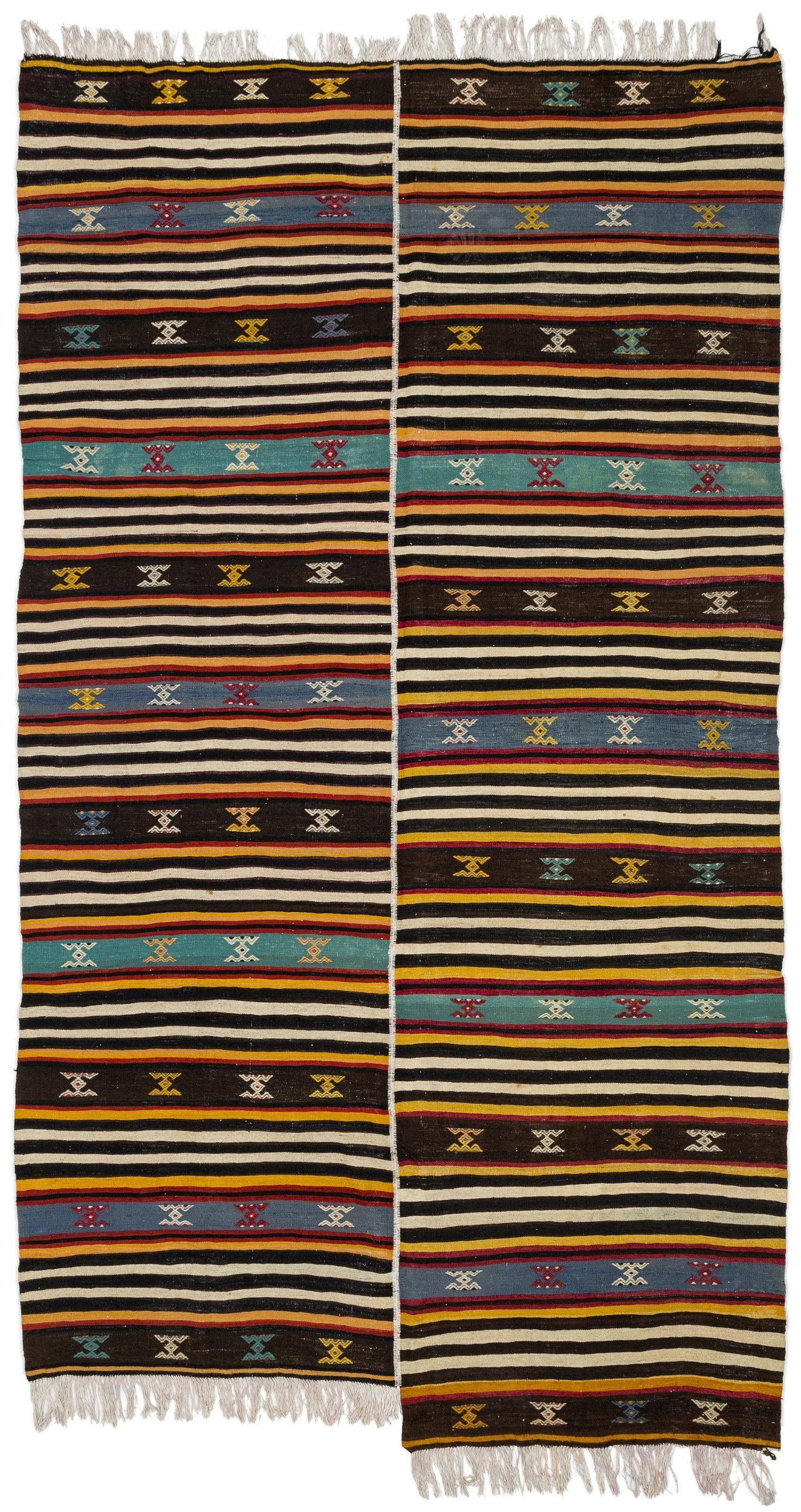 Apex Kilim Striped 0891 170 cm X 310 cm