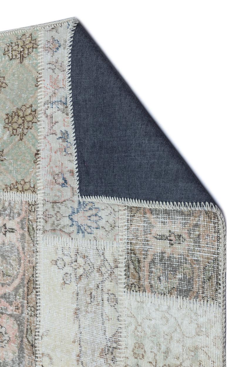 Apex Patchwork Halı Bej 26231 80 x 150 cm