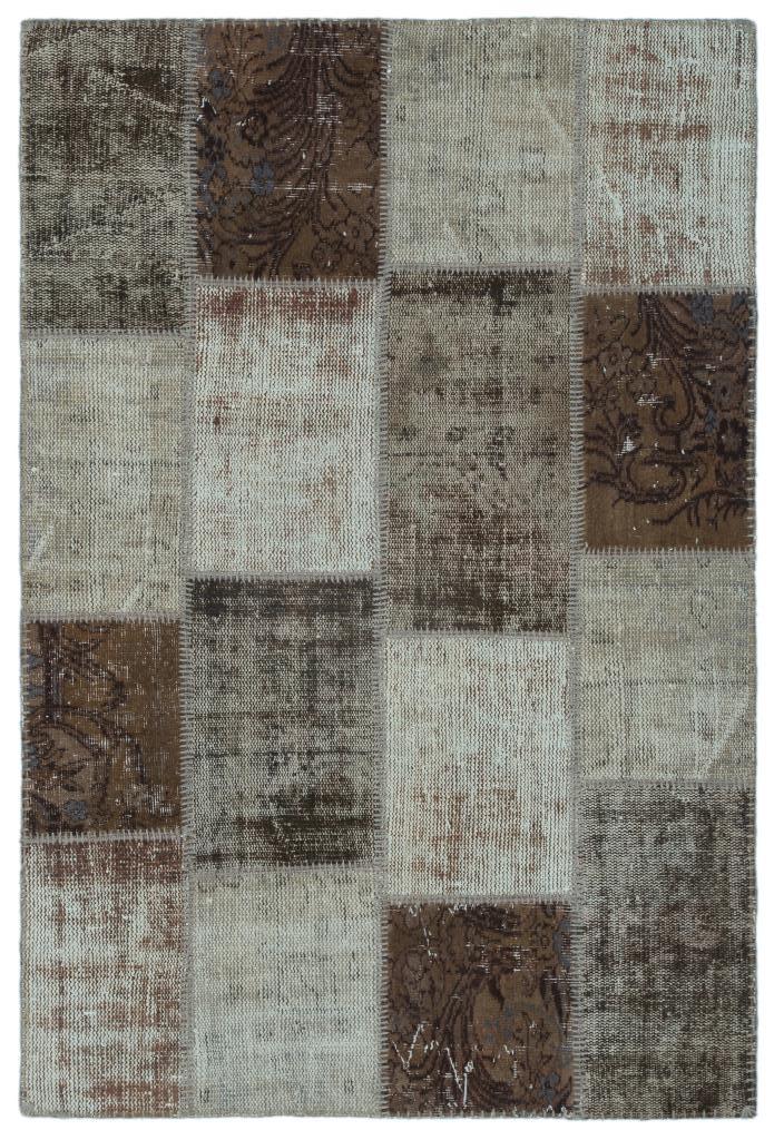 Apex Patchwork Unique Kahve 22213 120 cm X 180 cm