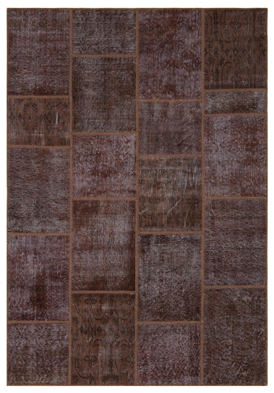 Apex Patchwork Unique Kahve 31223 160 cm X 230 cm