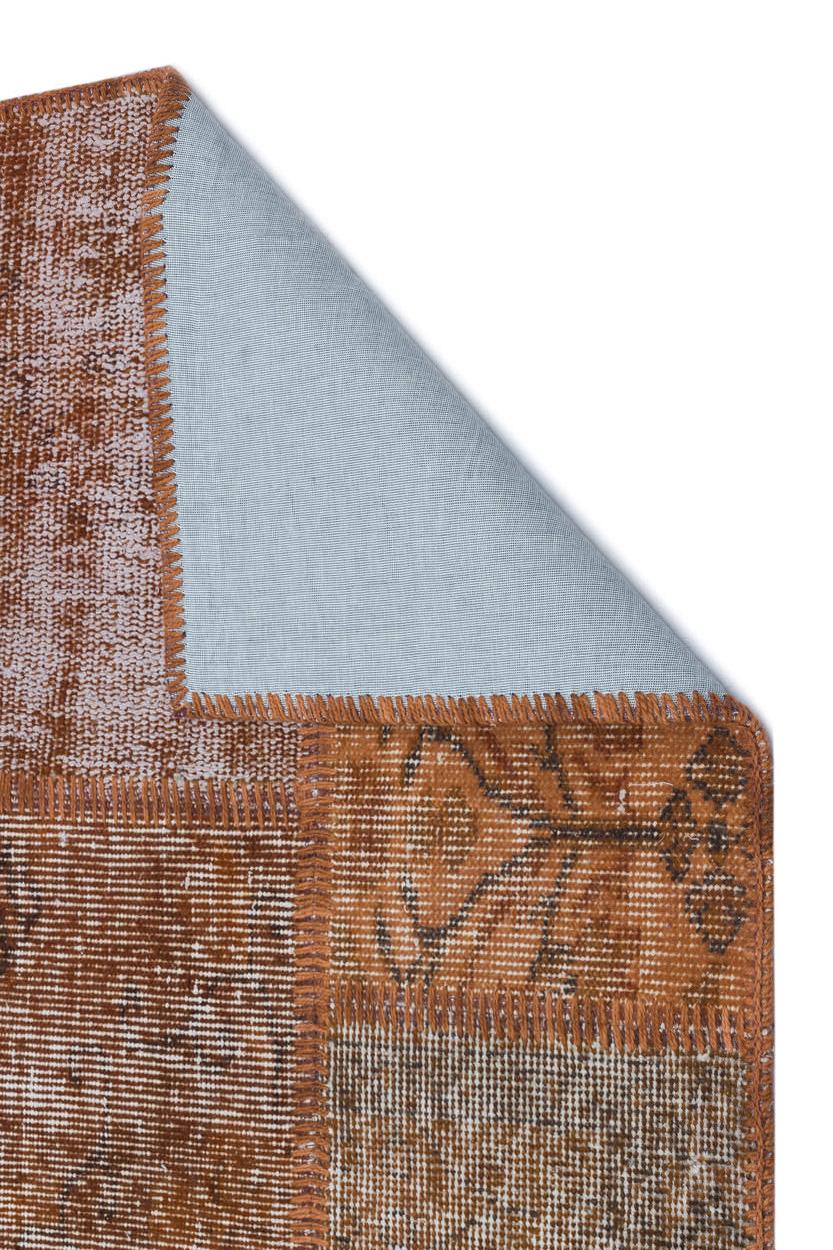 Apex Patchwork Unique Kahve 31407 80 x 150 cm