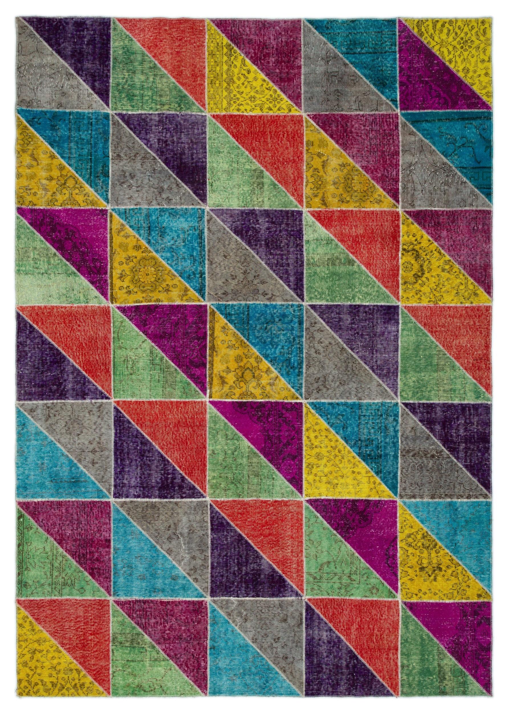 Apex Patchwork Unique Multi Naturel 20486 203 cm X 287 cm