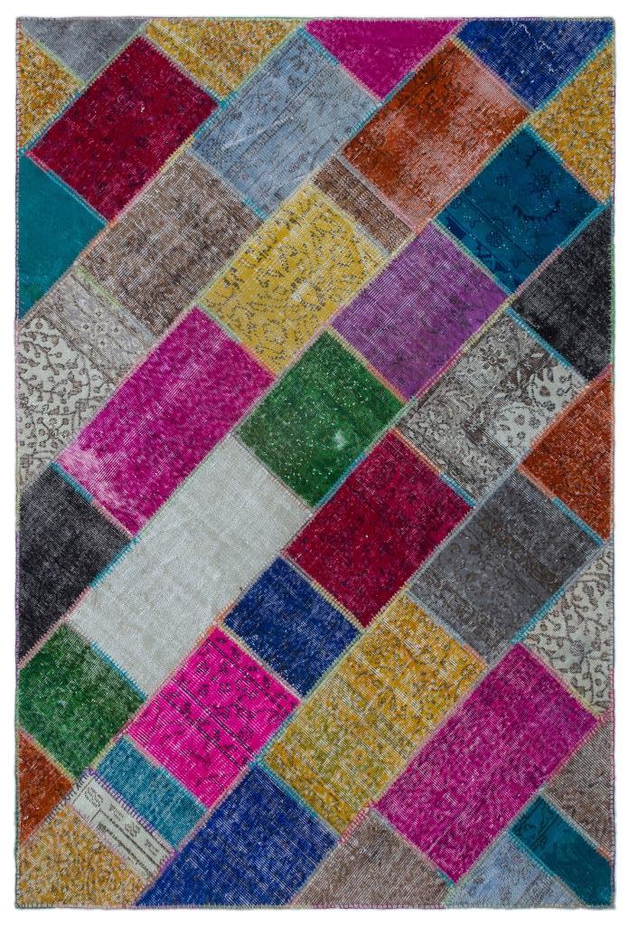Apex Patchwork Unique Multi Naturel 21958 160 cm X 230 cm