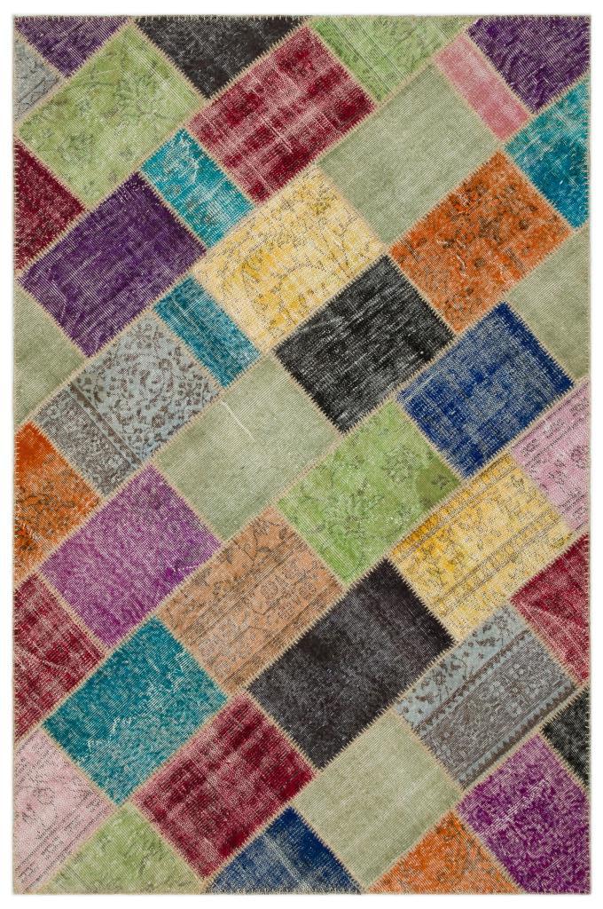 Apex Patchwork Unique Multi Naturel 22043 160 cm X 230 cm