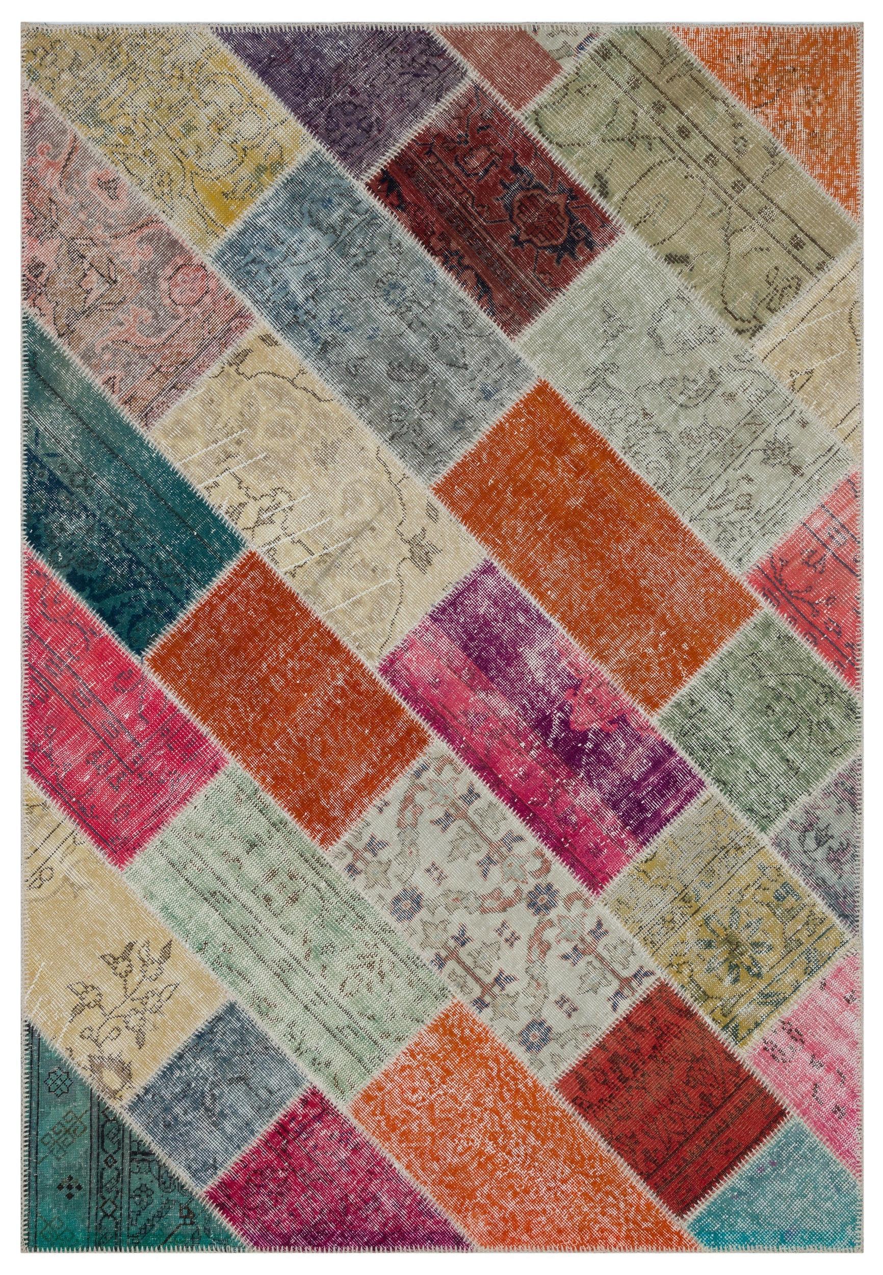 Apex Patchwork Unique Multi Naturel 31259 160 cm X 230 cm