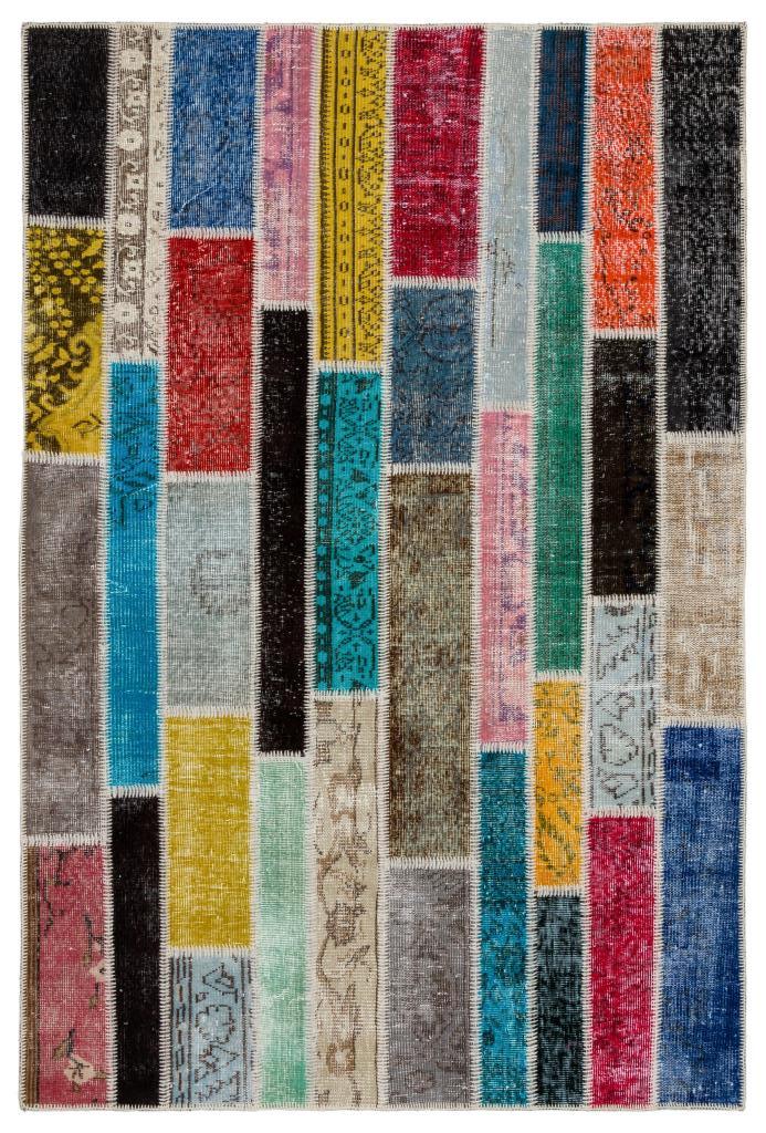 Apex Patchwork Unique Multi Naturel 34178 158 cm X 235 cm