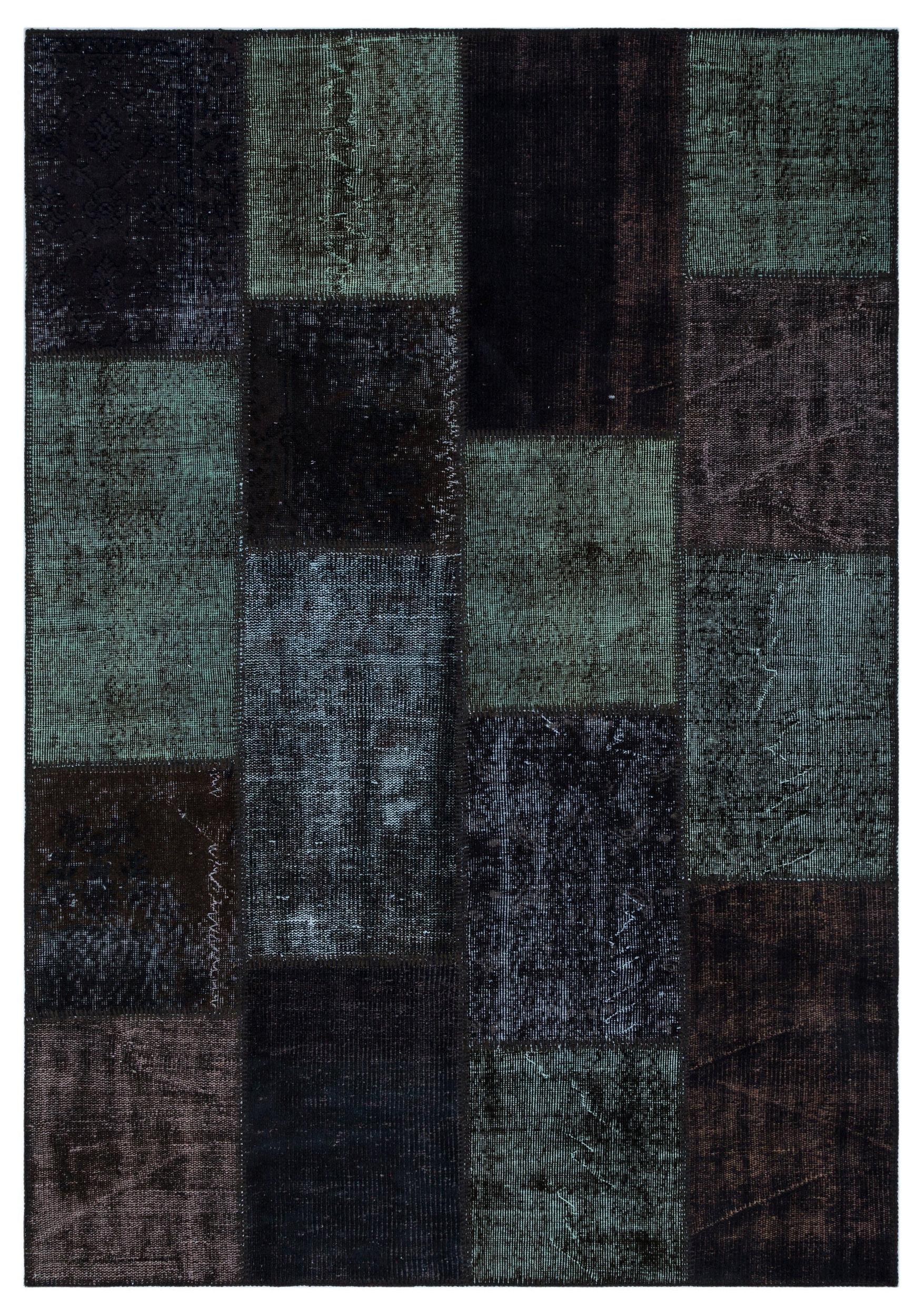 Apex Patchwork Unique Siyah 26419 160 cm X 230 cm