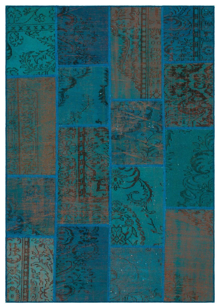 Apex Patchwork Unique Turkuaz 33892 160 cm X 230 cm