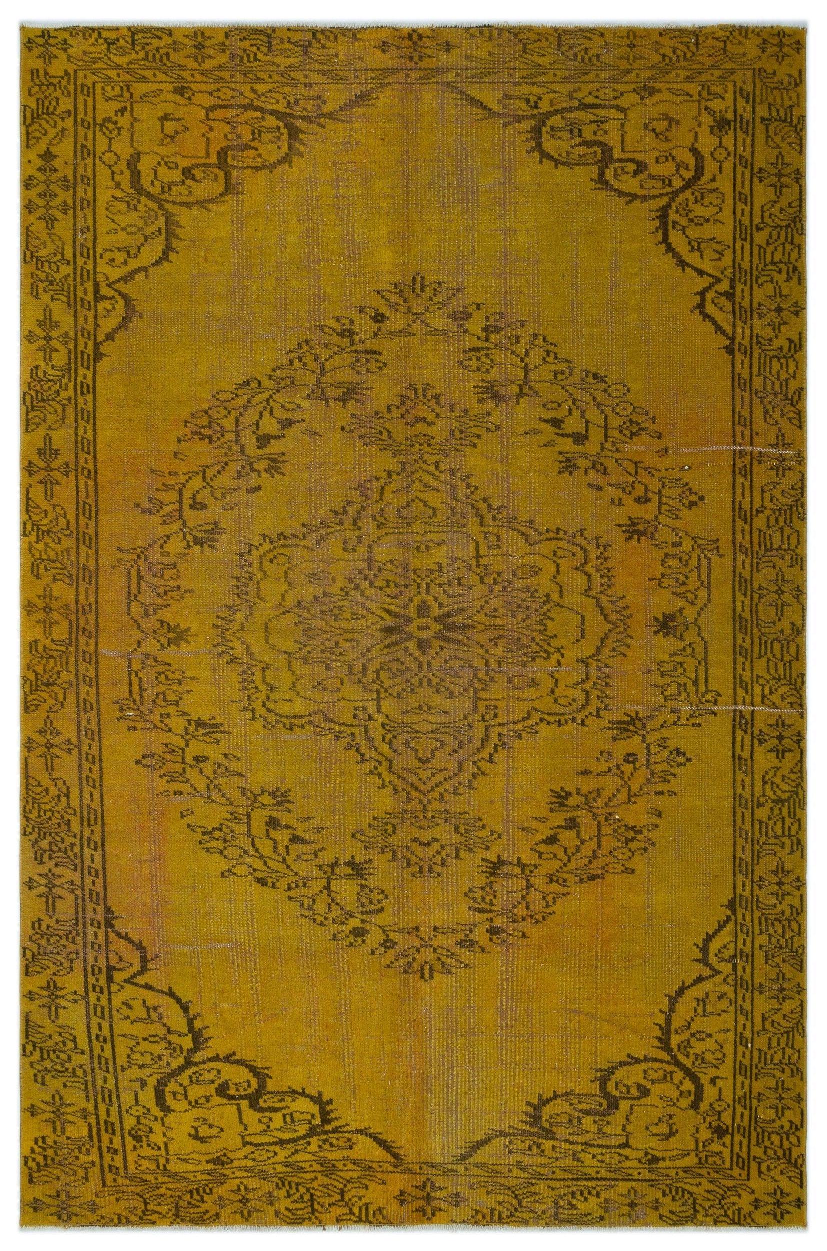 Apex Vintage Sarı 24298 168 cm X 257 cm