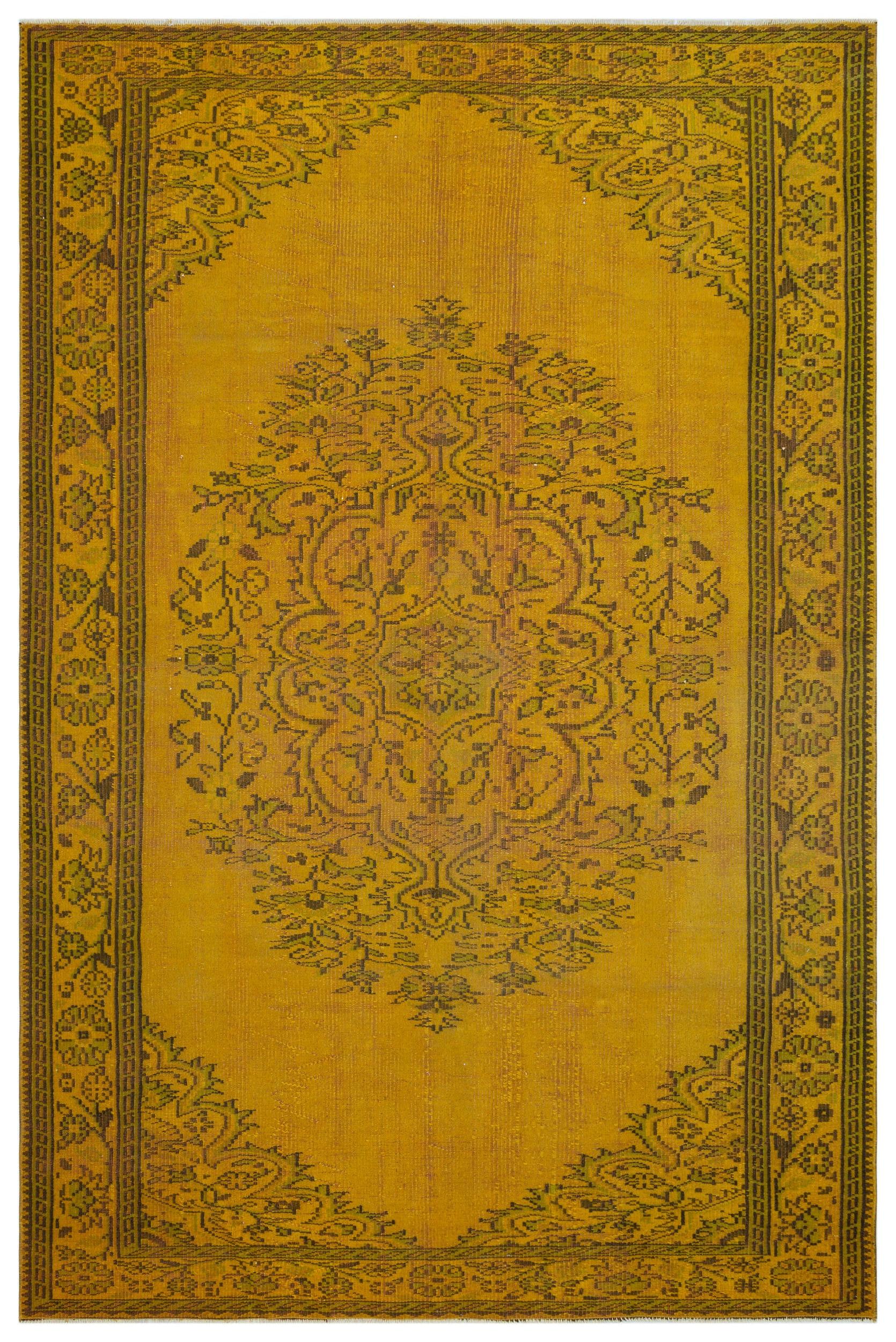 Apex Vintage Sarı 28138 193 cm X 281 cm