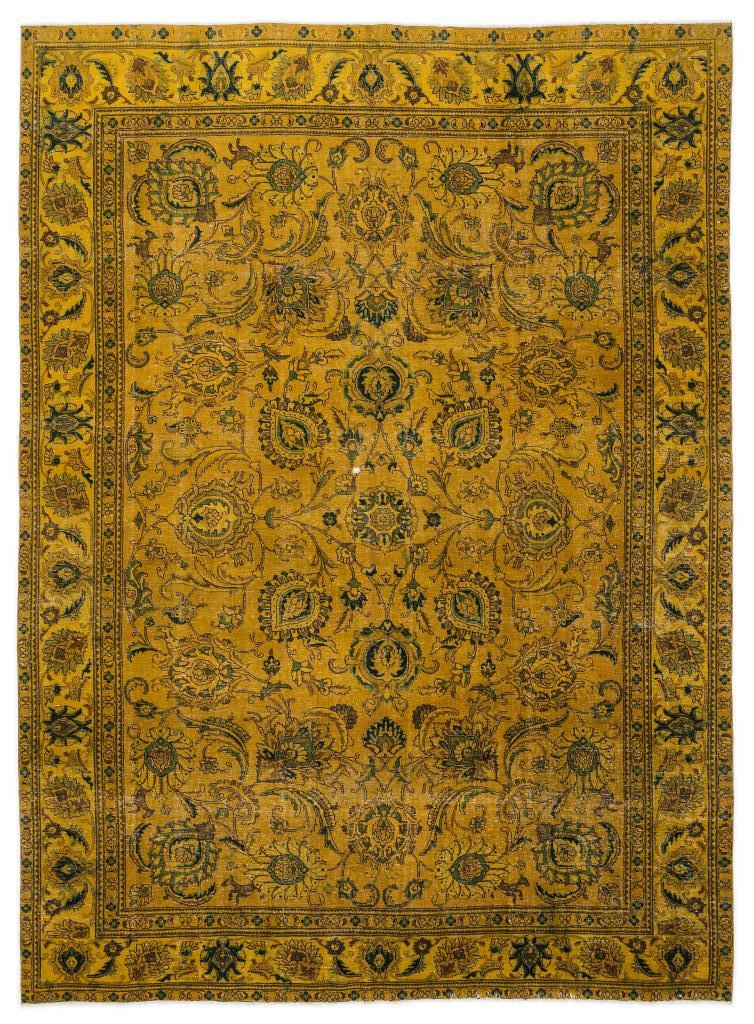 Apex Vintage XLarge Sarı 11443 276 cm X 393 cm