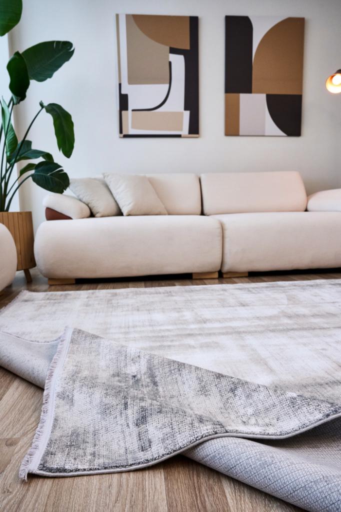 Aura 2815 Gri - Makine Halısı