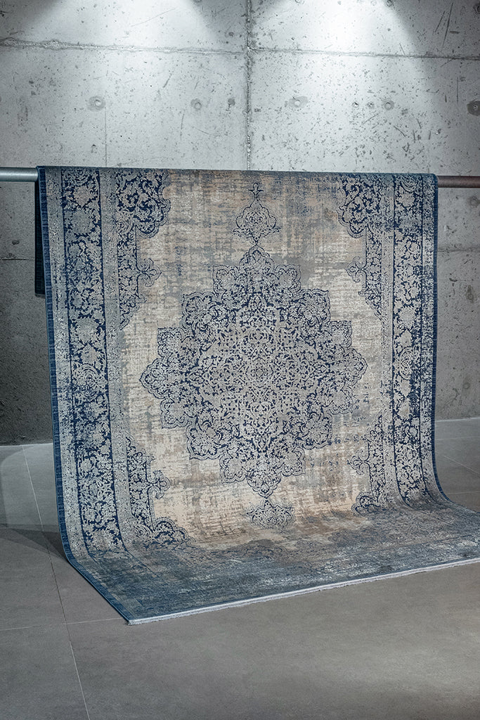 Aura 2892 Lacivert - Makine Halısı