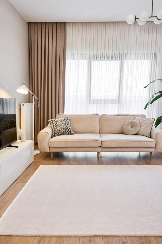 Azur 6541 Açık Gri - Makine Halısı