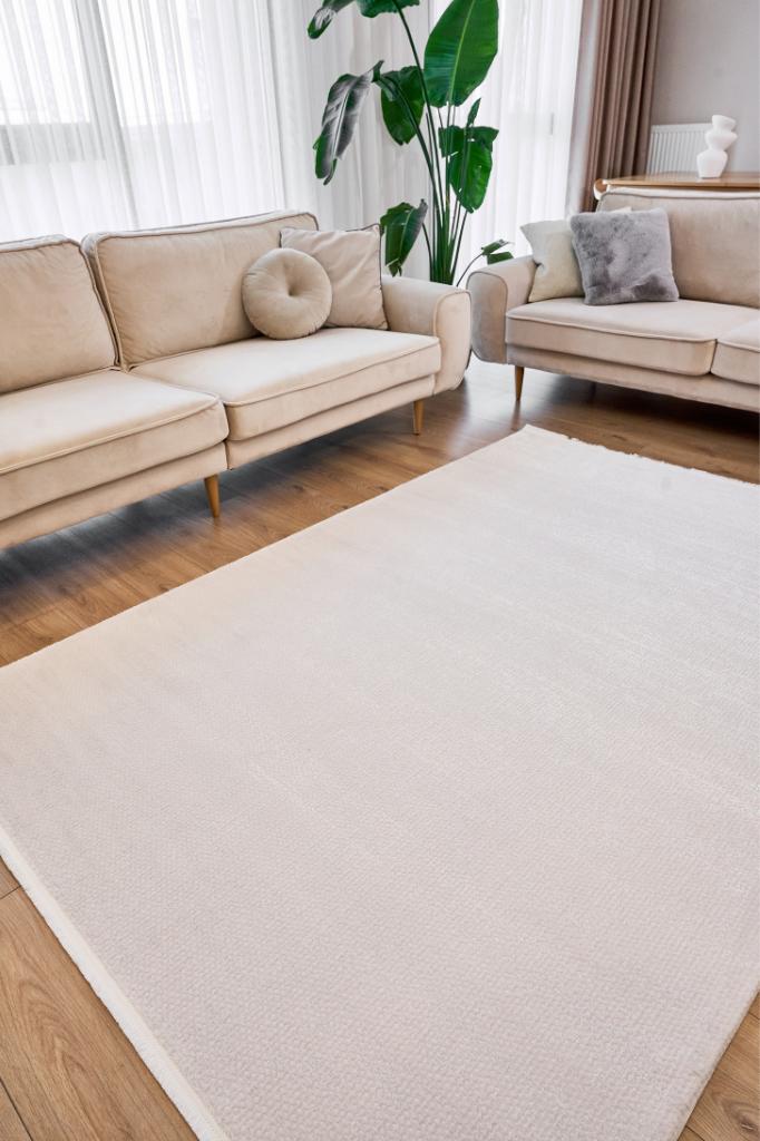 Azur 6541 Açık Gri - Makine Halısı