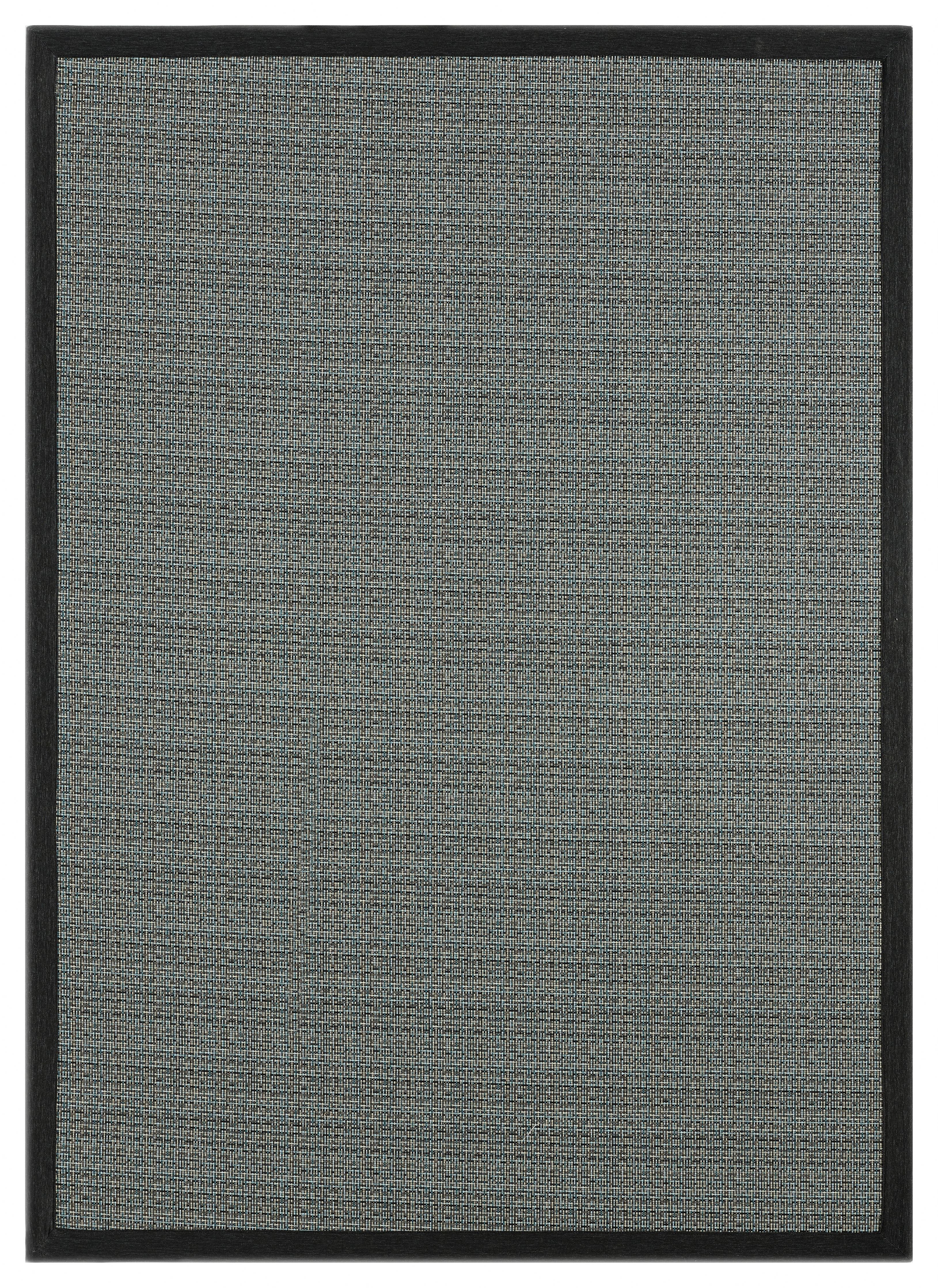 Bordürlü Sisal Premium 1824 SP Mavi Antrasit