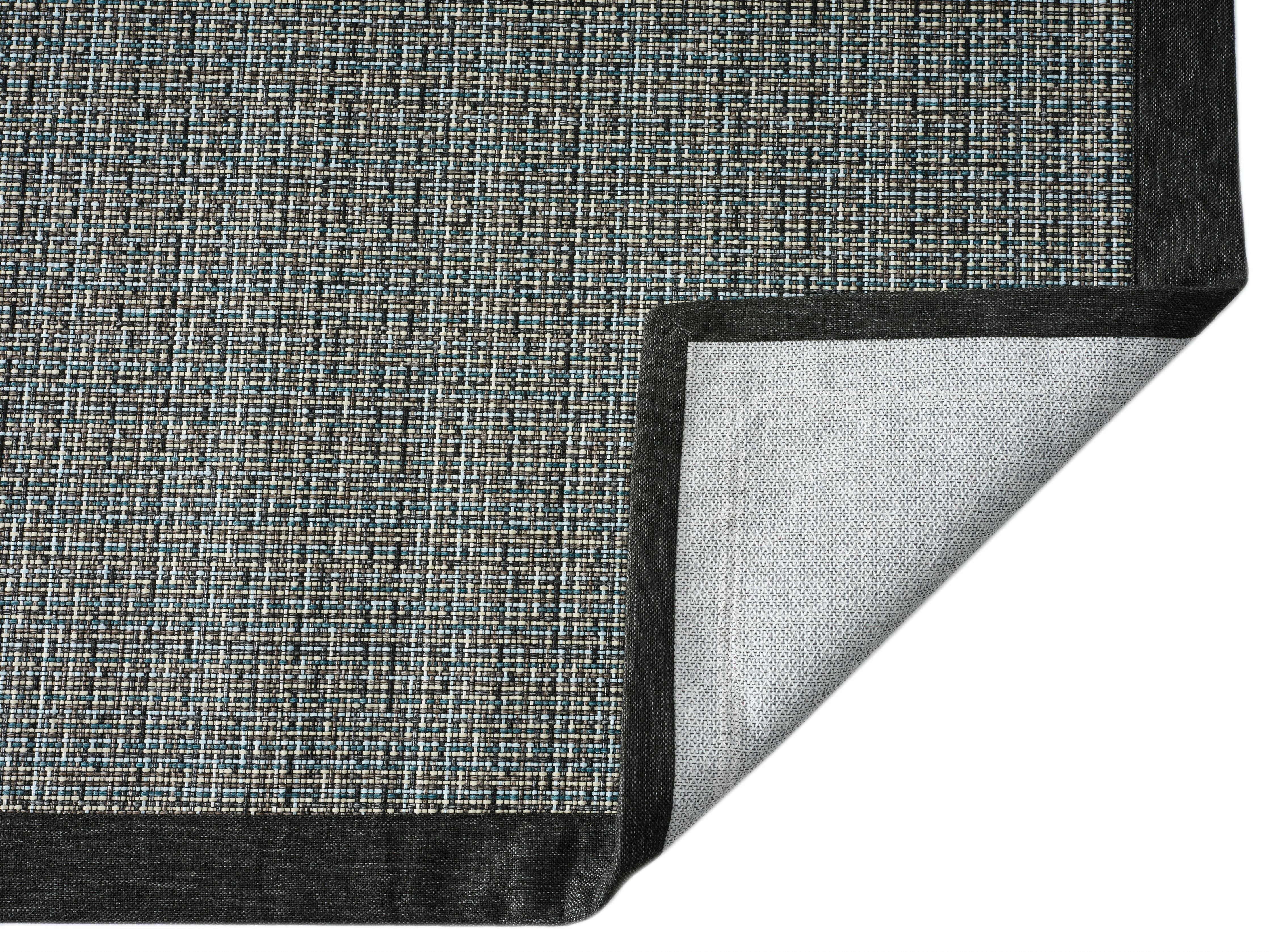 Bordürlü Sisal Premium 1824 SP Mavi Antrasit