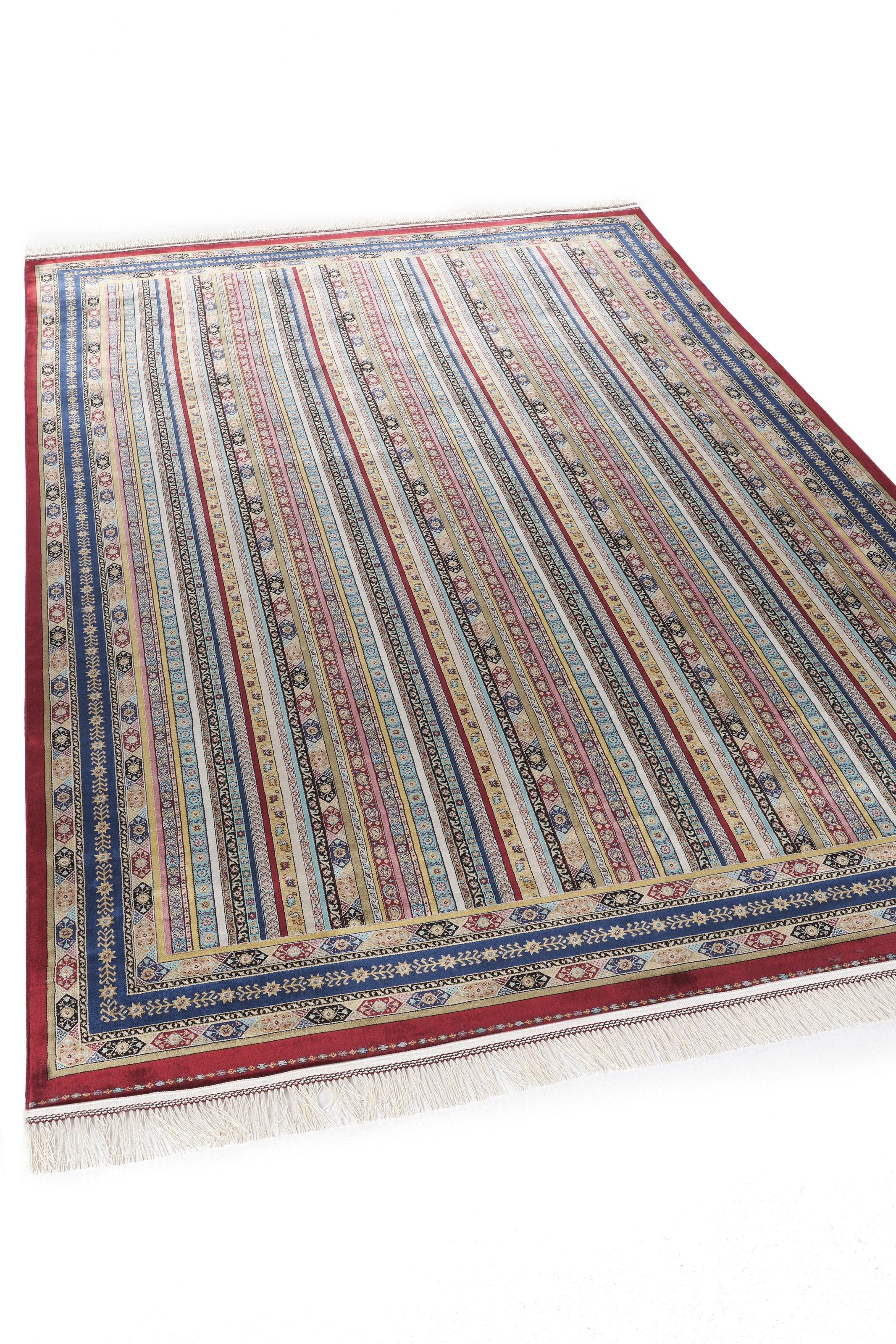 Burj 8741BU Bordo - Makine Halısı