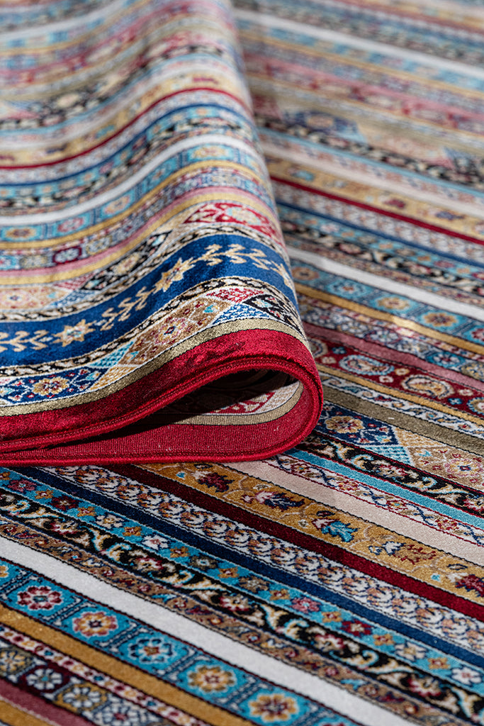 Burj 8741BU Bordo - Makine Halısı