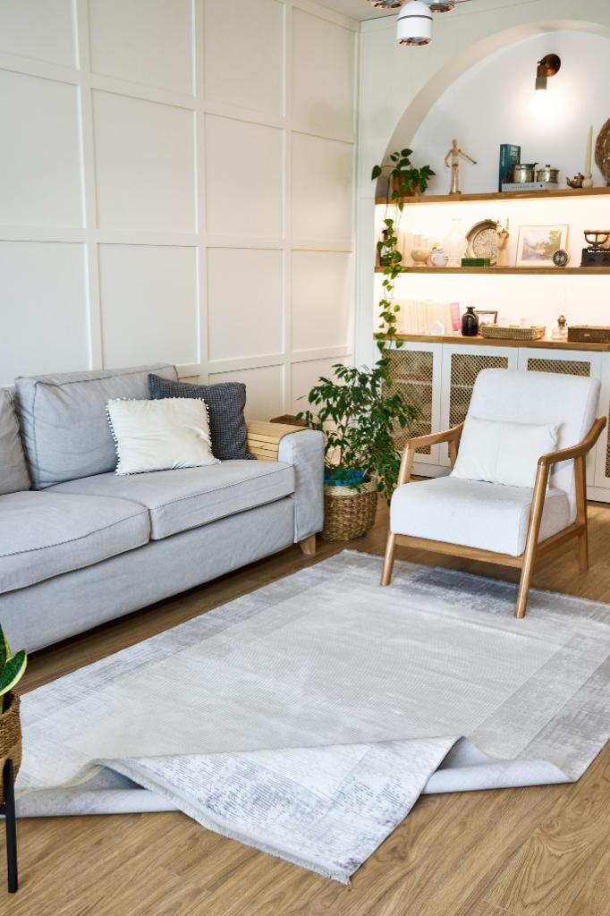 Caliente 4931 Gri - Makine Halısı