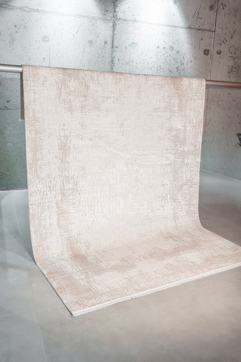 Calista Kesme Halı (Özel Ölçü) - 1712 Bej