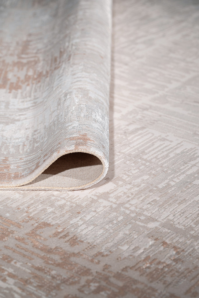 Calista Kesme Halı (Özel Ölçü) - 1712 Bej