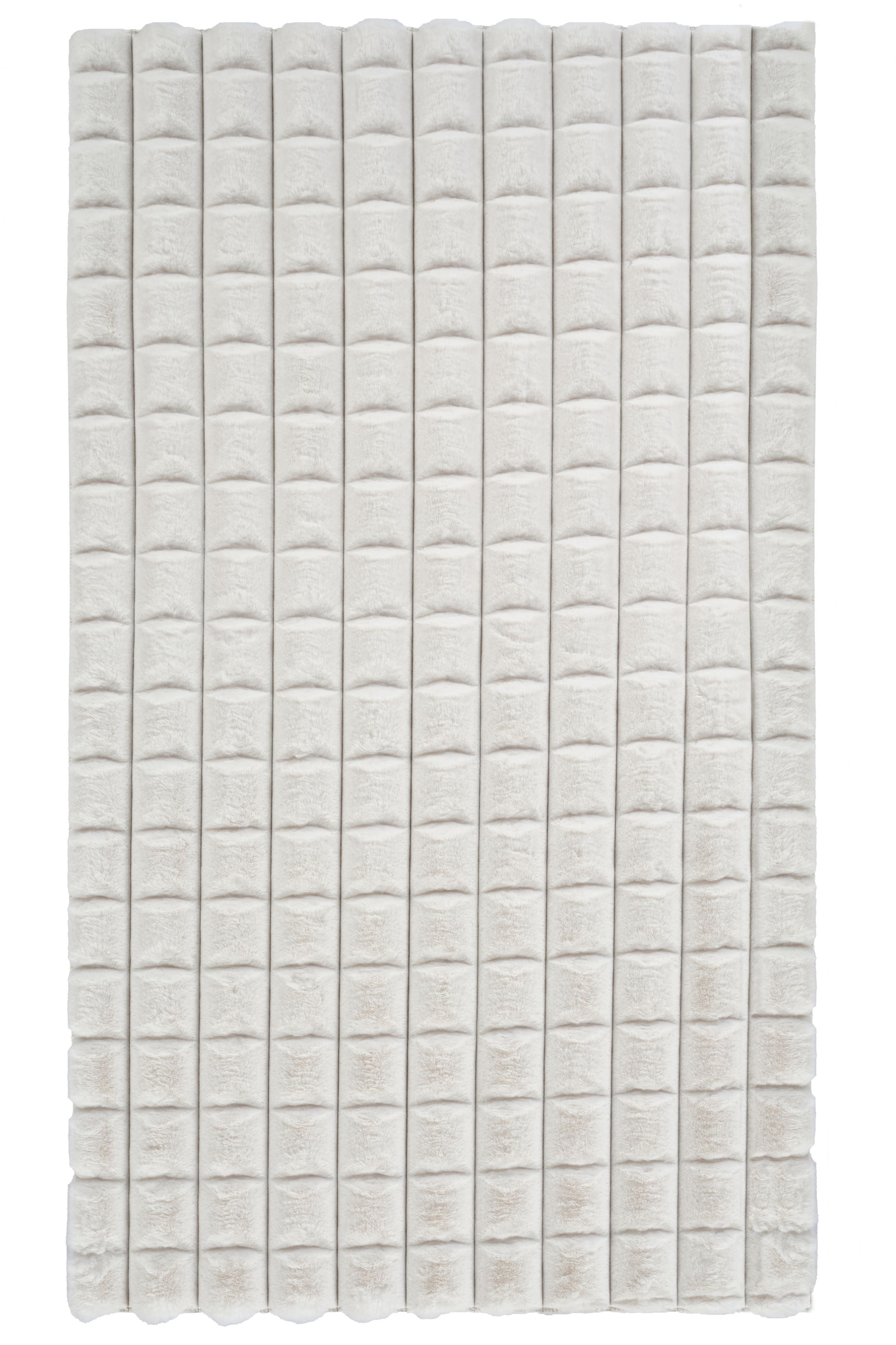 Diamante Kesme Halı (Özel Ölçü) - 7002 Krem