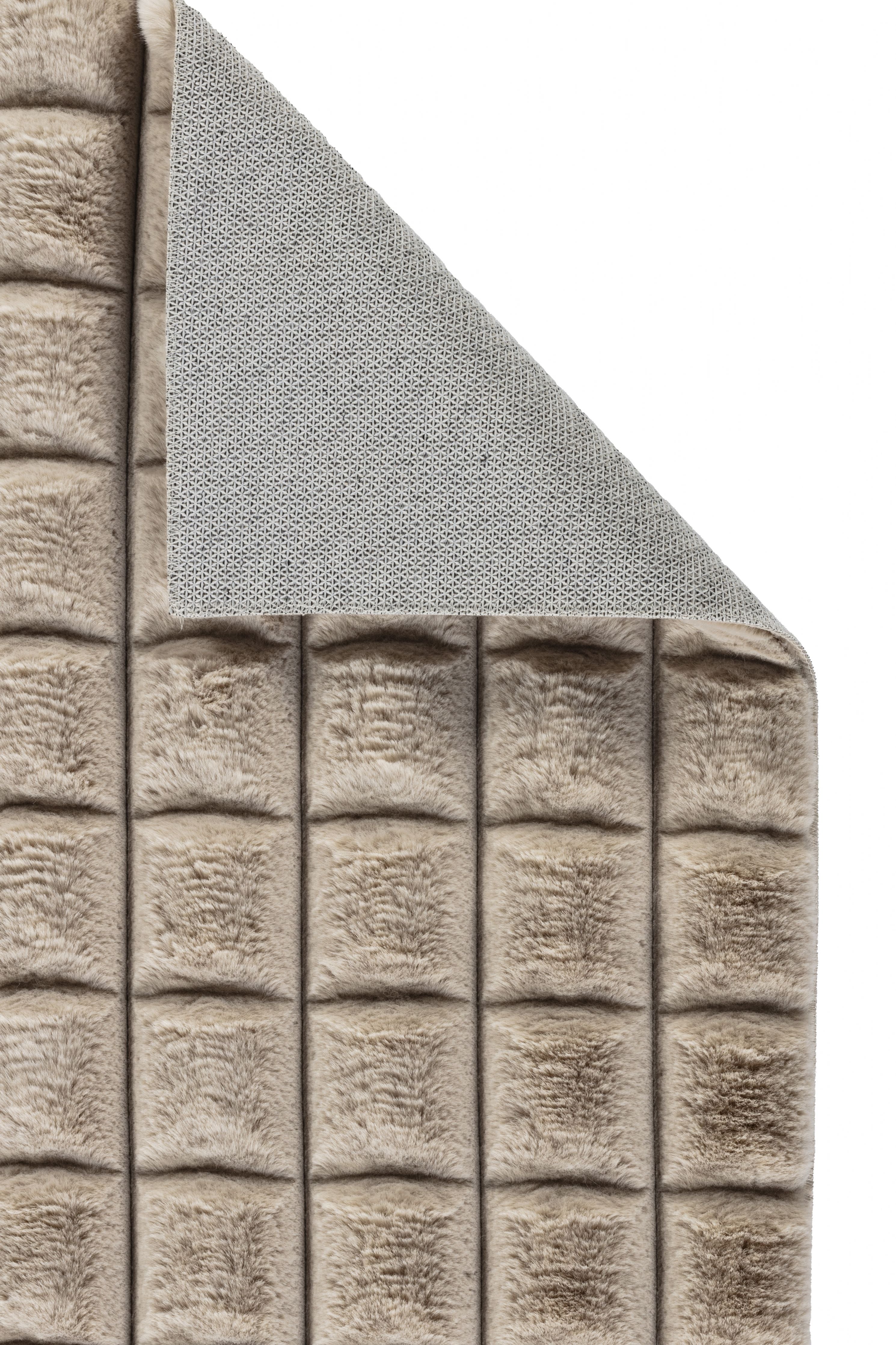 Diamante Kesme Halı (Özel Ölçü) - 7003 Bej