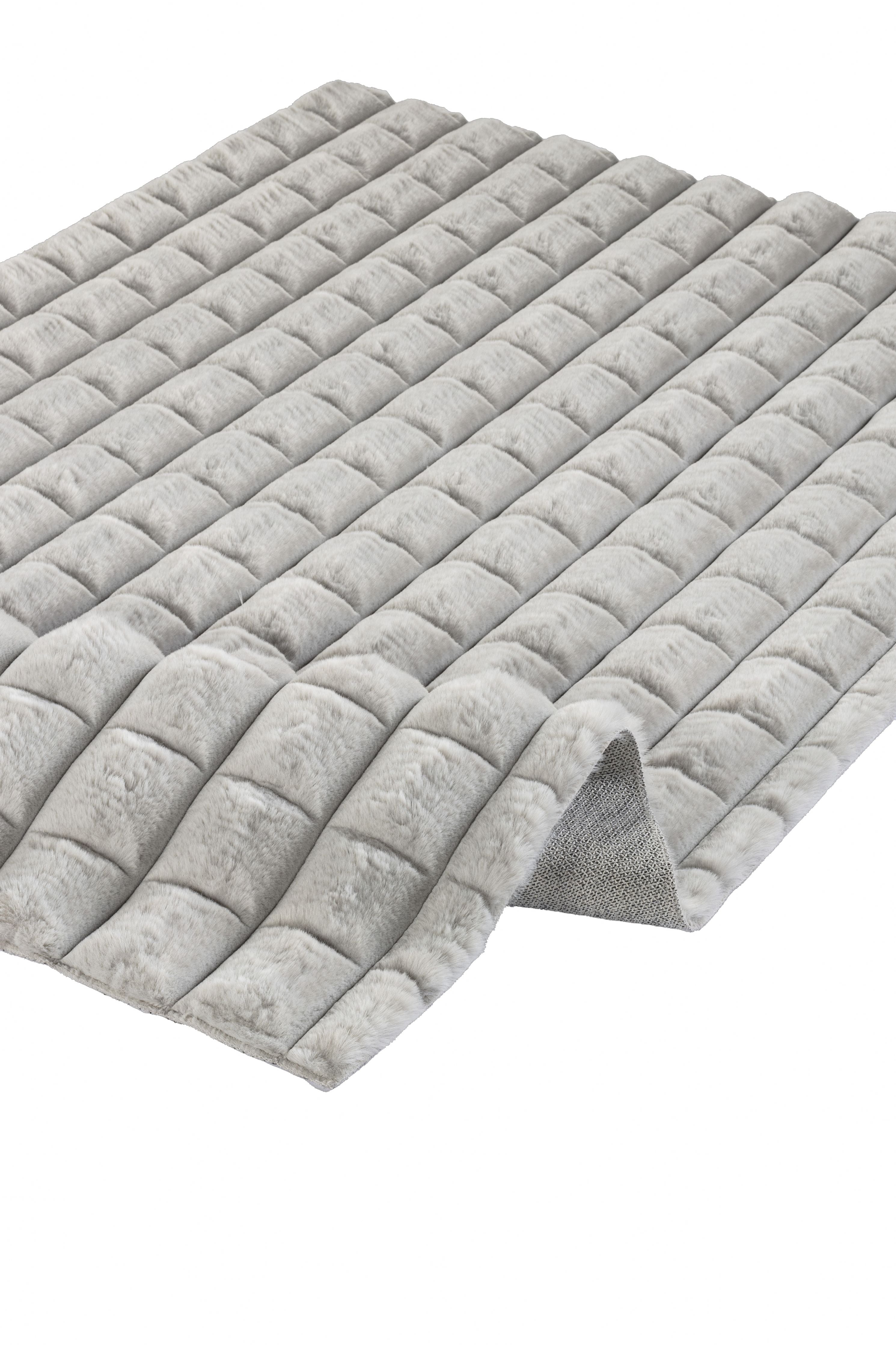 Diamante Kesme Halı (Özel Ölçü) - 7005 Gri