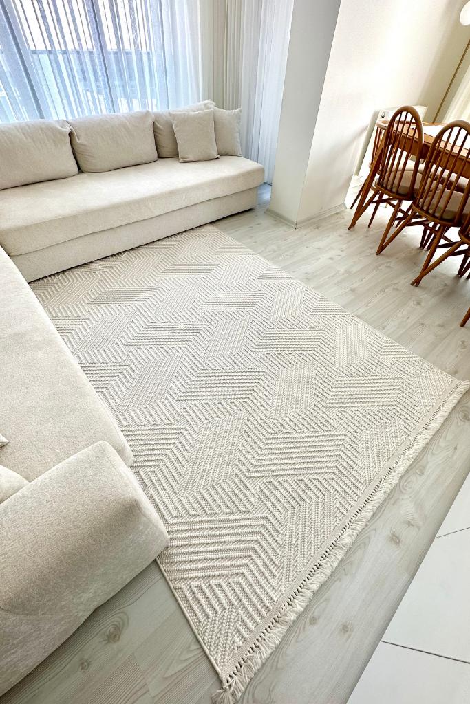 Havana 8591 Ekru - Makine Halısı