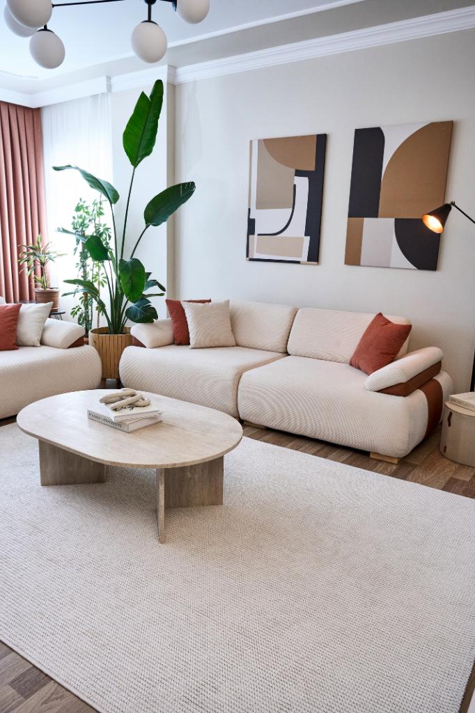 Havana 8595 Ekru - Makine Halısı